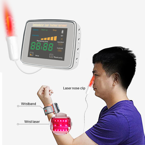Reloj de Terapia Láser de 13 Orificios y 650nm con Diodo LLLT para la Presión Arterial Alta y la Sinusitis, Irradiación Láser - Product Image 5