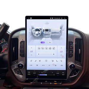 จอแนวตั้ง Gerllish ขนาด 15 นิ้ว สำหรับรถยนต์ GMC Sierra Chevrolet Silverado ปี 2014-2019 เครื่องเล่นมัลติมีเดียในรถยนต์ วิทยุ สเตอริโอ ระบบแอนดรอยด์ พร้อมระบบนำทาง GPS - Product Image 2