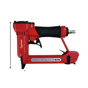 Clavadora <span class=keywords><strong>neumática</strong></span> industrial de potencia de aire, grapadora Brad estilo U, grapadora <span class=keywords><strong>para</strong></span> muebles, sofá de <span class=keywords><strong>madera</strong></span>, carpintería - Product Image 1