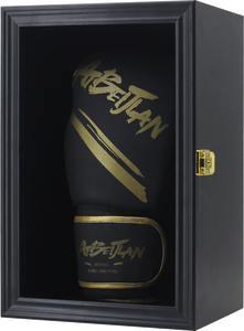Vetrina Espositiva in Legno con Chiusura a Chiave per Guantoni da Boxe, Cornice da Parete per Collezione di Memorabilia Sportive - Product Image 4