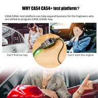 Plataforma de prueba GODIAG para BMW CAS4 / CAS4 + Soporte de programación Fuera del sitio Todas las llaves perdidas/Agregar nueva llave para programación de llaves BMW