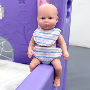 6 pouces bébé bébé précoce Micro Preemie Mini Full <span class=keywords><strong>Silicone</strong></span> bébé poupée bon marché peint <span class=keywords><strong>Reborn</strong></span> bébé poupée <span class=keywords><strong>Silicone</strong></span> - Product Image 5