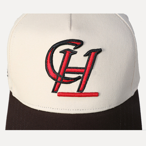 Casquette de baseball à 5 panneaux pour homme, 100% coton, bicolore, avec logo brodé, Gorras Dad Hat, Lanhai Custom - Product Image 4