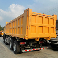 Nouveau Camion Benne Minier Sinotruk Howo 40 Tonnes 8x4 Diesel Euro 3 Moteur Weichai Boîte de Vitesses FAST Direction à Gauche Caméra Arrière