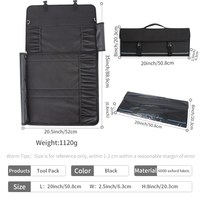 Portable cuisine couteau organisateur sac pliable pochette de rangement couteaux de cuisine sacs Chef voyage fourre-tout couteau rouleau sac