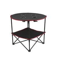 Table pliante de camping Table portable d'extérieur Robuste et ensemble de chaises Chaise pliante Kit de table de bureau