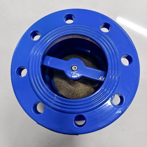 Clapet anti-retour à bride pour silencieux, vertical/horizontal, en acier au carbone silencieux ou en acier inoxydable, pour système d'extinction d'incendie, unidirectionnel HC41X-16, Chine continentale - Product Image 3