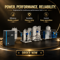 Generator Oksigen PSA Lengkap & Stasiun Pengisian CFS HP-15 - Kapasitas 50 Botol/Hari Kemurnian 99,5%