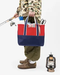 Bolsa de Compras Reutilizable Ecológica con Diseño de Camuflaje Náutico, Personalizable, de Gran Capacidad, Tejido de Lona Gruesa, Asa Larga - Product Image 6