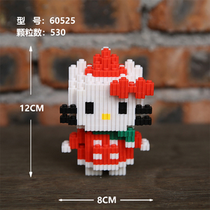 공장 직영 슈퍼 히어로 어린이 DIY 모델 장난감 배트맨 연결 매직 미니 브릭 빌딩 블록 피규어 - Product Image 6