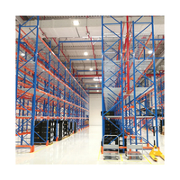 Étagère de stockage industrielle en métal robuste pour entrepôt OEM ODM, unité d'étagérage en acier