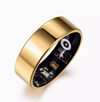 Bague Intelligente Multifonctionnelle Étanche Couleur Unie, Moniteur de Fitness, Fréquence Cardiaque et Sommeil, Contrôle à Distance, Bijou de Doigt