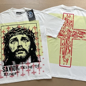 T-shirt a maniche corte lavata, taglie forti, unisex, per coppie, nuovo modello estivo 2026, ecologico, vintage, di tendenza, firmato - Product Image 6