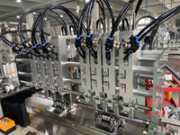 Machine automatique à grande vitesse pour la fabrication de tubes en papier pour stylos à bille, pour petits tubes avec deux types de porte-papier