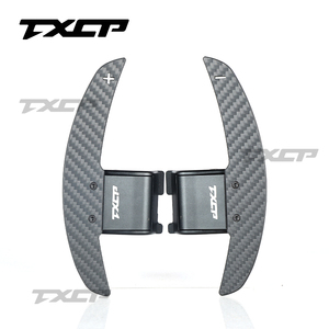 Paletas de Cambio Magnéticas para Volante de Coche <span class=keywords><strong>Ford</strong></span> Bronco Raptor Wildtrak Big Bend 2022-2024, Paletas de Cambio de Fibra de Carbono - Product Image 1