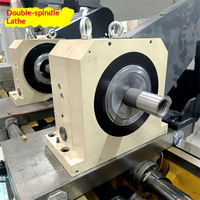 Venta Directa de Fábrica: Torno CNC Horizontal de 4 Ejes HX-80300-120 con Control GSK para Procesamiento de Ejes de Rodillos
