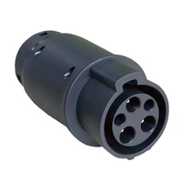 Adaptateur de charge de véhicule électrique monophasé 32A 7KW TYPE 2 vers GBT Barrel J1772 Plug EV Charger Connector 16A 32A EV Charger