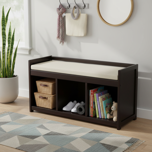 Banco de almacenamiento de muebles para el hogar Addison de 2 piezas con asiento acolchado - Product Image 3