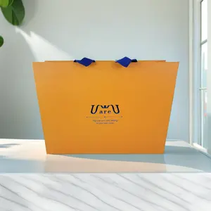 Bags Paper Bag Shopping Gift With Your Own Logo Kraft Making Machine Packaging Luxury Custom White Flowers