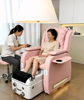 Canapé de beauté pour les pieds, modèle star d'Internet, chaise de bain de pieds électrique réglable, canapé intégré pour la santé et le massage des pieds