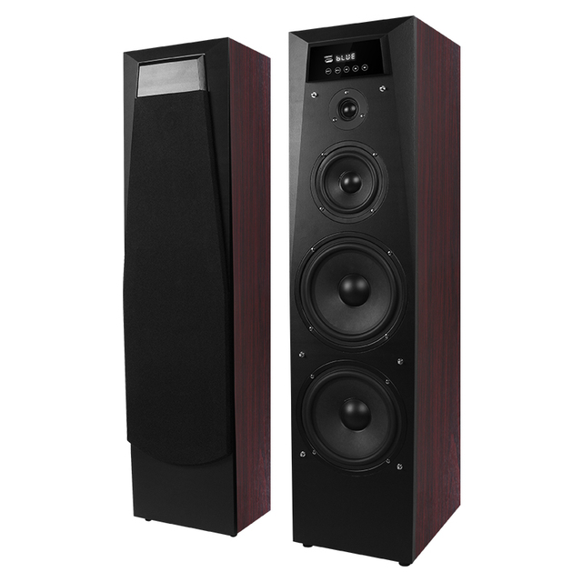 120W RMS Home Theater Karaoke LED HIFI Speaker System BT ARC with Remote Control MDF Material AUX Function Stereo