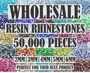 Shiny Crystal AB Rainbow Nail Art Mix Shape Fancy Flat Bottom Glass Nail Rhinestone Set Art Decoration Rhinestones