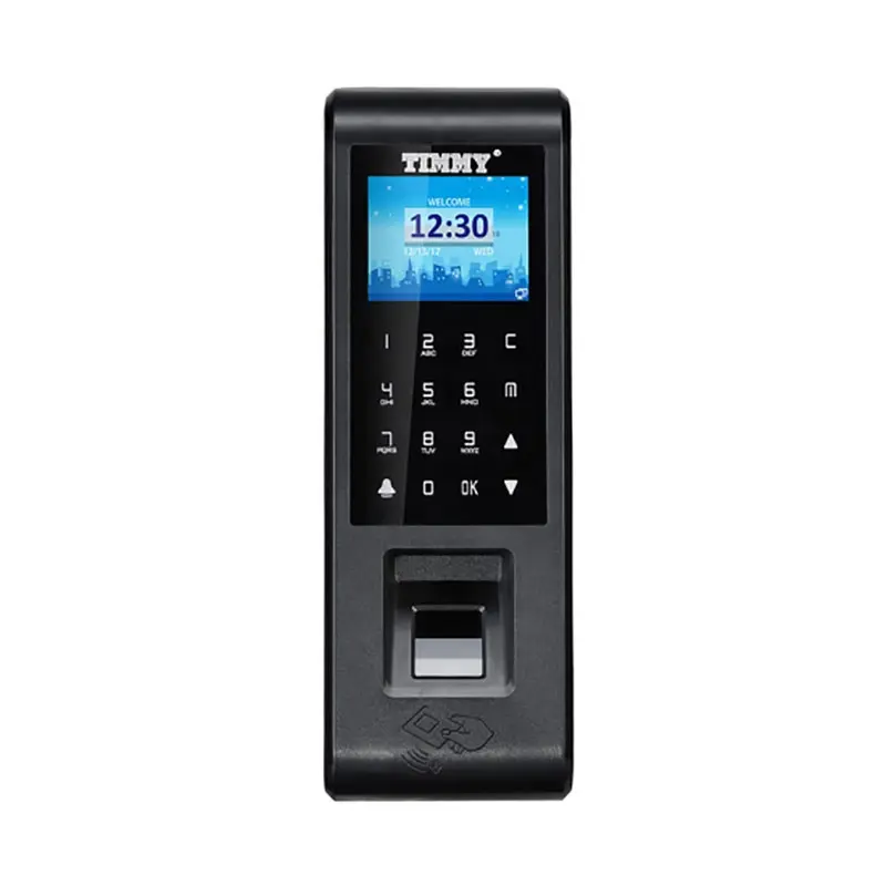 Lettore di schede di controllo accessi NFC con PIN per impronte digitali impermeabile 13.56mhz
