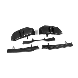 Alerón Trasero de Repuesto Directo de Fibra de Carbono Real Brillante con Tejido Twill 3x3 para BMW Serie 5 G68 2024-IN Estilo MP, Juego de 5 Piezas - Product Image 3