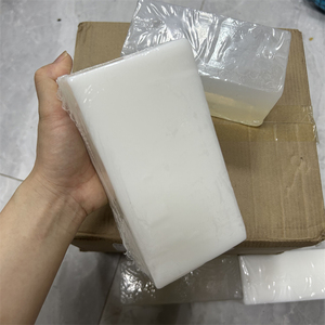 Base de Savon Transparente à la Glycérine, Faite <span class=keywords><strong>Main</strong></span>, Blanche, à l'Huile Végétale Naturelle, Matière Première pour Savon DIY, 1 kg - Product Image 3