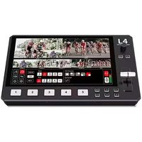 Paquete de transmisión de envío gratis USD1952 W430 = 4 Uds 4K 30X PTZ cámara de conferencia Streaming AITrack + controlador + conmutador mezclador de vídeo L4