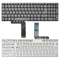 Keyboard Notebook Abu-abu Tanpa Bingkai untuk Lenovo Ideapad 3-15ADA 3-15ARE 3-15IGL 3-15IML 330S-15ARR 330S-15AST 330S-15IKB E53-80