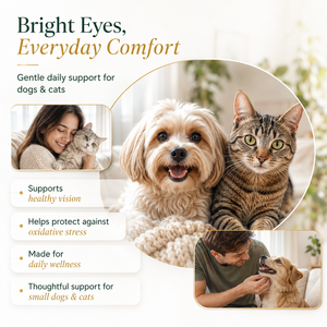 Suplemento para la Visión <span class=keywords><strong>de</strong></span> Mascotas Mayores, Cápsulas Botánicas para la Salud Ocular <span class=keywords><strong>de</strong></span> Perros y Gatos, Defensa Antioxidante Natural para el Bienestar - Product Image 5