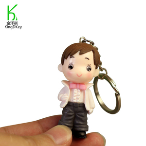 Llaveros de resina para novia y novio, accesorios románticos para amantes de las figuritas, llavero de decoración, nuevo diseño, Serie de boda - Product Image 6