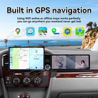 Layar Sentuh Android Baoshang 13.1+12.3 untuk Suzuki Grand Vitara XL7 2001-2006, Pemutar Video, Radio, GPS Navigasi, Head Unit Plug & Play