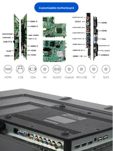 Televisor Inteligente QLED 4K Ultra HD de 43/50/65/75 Pulgadas, Precio de Fábrica, Sistema Android con 16 GB Integrados, Apto para Hoteles y Juegos - Product Image 4