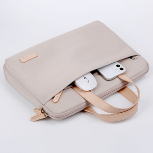 Maletín y Bolso de Mano para Portátil de Viaje para Mujer, 15.6 Pulgadas, Impermeable, Resistente a Impactos, Poliéster Ligero y Portátil - Product Image 5