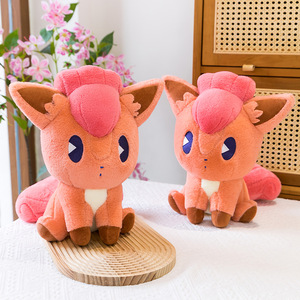 Peluche personnalisée de renard à six queues, style dessin animé, Pokémon, poupée en tissu, jouet pour machine à griffes, cadeau - Product Image 5