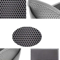 Tapis de litière en EVA double couche personnalisé, facile à nettoyer, imperméable et antidérapant, pour animaux de compagnie, accessoires automatiques
