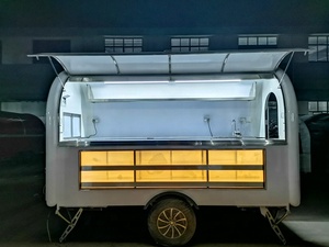 Silang-remolque eléctrico multifuncional para comida, carrito de comida para exteriores - Product Image 3