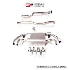 <span class=keywords><strong>Prix</strong></span> usine facile à utiliser système de tuyau de silencieux de soupape d'échappement en acier inoxydable Quad tuyau d'échappement pour <span class=keywords><strong>Alfa</strong></span> <span class=keywords><strong>Stelvio</strong></span> 2.0T Version QV - Product Image 2