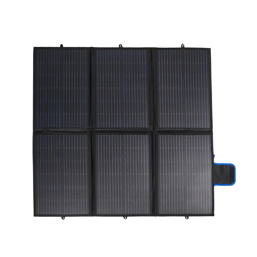 200W 태양 전지 36 Monocrystalline 방수 휴대용 접이식 태양 전지 패널 캠핑 접이식 태양 전지 패널