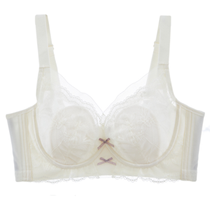 Reggiseno Evenyoung Sottile Floreale Traspirante <span class=keywords><strong>con</strong></span> Coppa 3/4, <span class=keywords><strong>Ferretto</strong></span> e Spalline Regolabili per Donne - Design Sexy - Product Image 6
