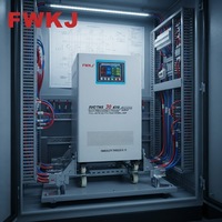 Régulateur de tension triphasé 30 KVA entièrement automatique avec technologie SVC à enroulement en cuivre et contrôle par servomoteur 50 Hz