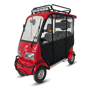 Voiturette de <span class=keywords><strong>golf</strong></span> électrique 4 places HLD Leisure, moteur 1000W, 4 roues, avec toit et pare-brise, pour complexe hôtelier et parcours de <span class=keywords><strong>golf</strong></span> - Product Image 4