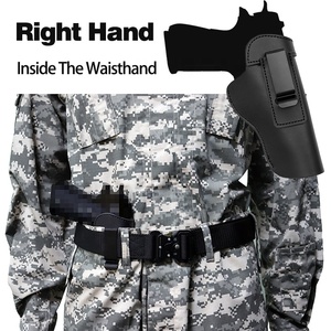 आउटडोर सामरिक होल्स्टर कस्टम डिजाइन चमड़े का पट्टा क्लिप होल्स्टर - Product Image 4