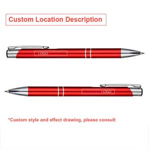 Stylo publicitaire de luxe, stylo à bille personnalisé avec logo imprimé, logo gravé au laser, impression sérigraphique, marque de l'entreprise - Product Image 3