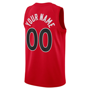 Maillots de basket personnalisés Toronto pour hommes, avec n'importe quel nom, brodés, uniformes sportifs pour jeunes avec logos thermocollés - Product Image 2