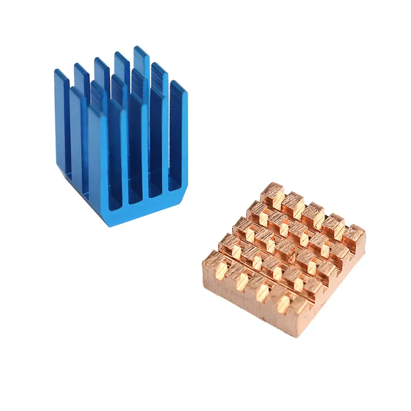 Raspberry Pi 2 3 Model B Radiator Raspberry Pi 3 B Copper Aluminum Composite Memory RAM Heat Sink 2 Packs