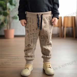 <span class=keywords><strong>Pantaloni</strong></span> della <span class=keywords><strong>tuta</strong></span> in spugna francese di alta qualità vestiti di moda per bambini <span class=keywords><strong>pantaloni</strong></span> Casual per bambini - Product Image 6