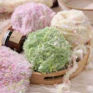 <span class=keywords><strong>Hilo</strong></span> <span class=keywords><strong>de</strong></span> Fibra <span class=keywords><strong>de</strong></span> Bambú Acrílico Mezclado, <span class=keywords><strong>Hilo</strong></span> <span class=keywords><strong>de</strong></span> Piel Sintética Mezclado <span class=keywords><strong>a</strong></span> Mano, <span class=keywords><strong>Hilo</strong></span> Especial para Tejer, Color Caramelo, Hecho <span class=keywords><strong>a</strong></span> Mano, Suave, para Bolsos, Gorros, Suéteres <span class=keywords><strong>de</strong></span> Ganchillo - Product Image 5